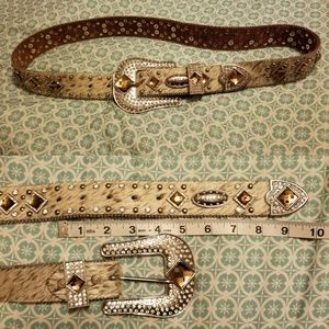 Western Bling Cowgirl Belt